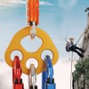 30KN 4 Holes Rigging Plate Rope Bearing Anchors Points Connector