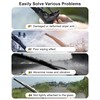 2 Pcs Windshield Wiper Arms Replace A22-72740-000 A22-66578-001 Fit for