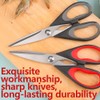 Xiedeai Heavy Duty Kitchen Scissors Ultra Sharp Blades and Soft