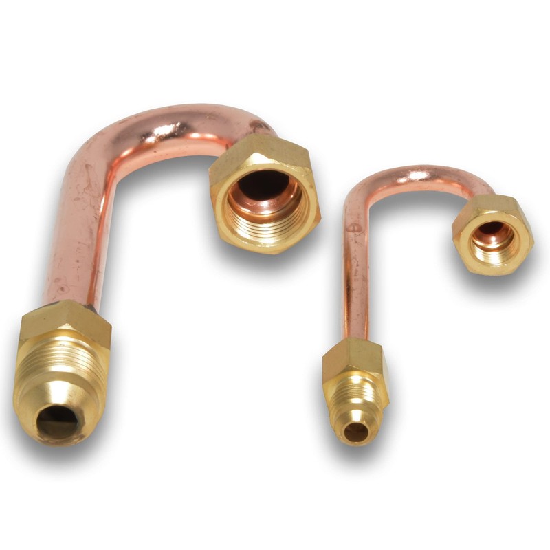 Copper Reversible Connector 1/4 x 1/4-1/2 x 1/2 Inch for