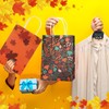 Tenceur 24 Pcs Fall Candy Gift Bags Bulk Kraft Paper