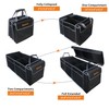 EAROND Car Trunk Organizer with Lid,Collapsible Car Storage Organizer with