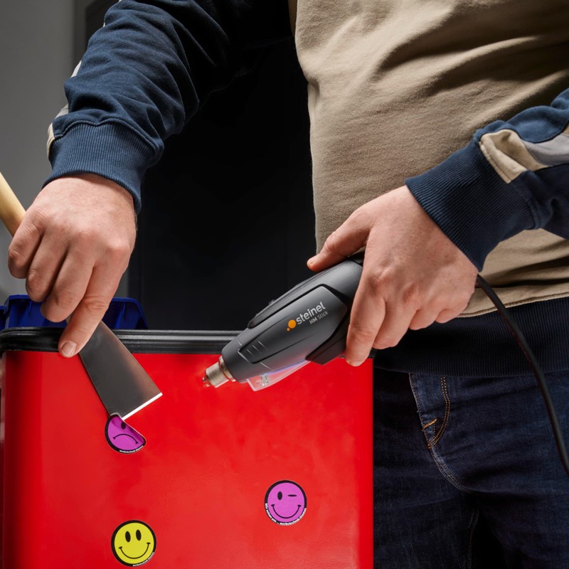 Steinel Heat Gun HM Stick with 4 Nozzles, 350 W