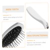 FOMIYES Static Wig Brush Steel Comb for Hair Extensions Comfortable