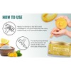 Natural Elephant Exfoliante De Azúcar De Cúrcuma Y Cítricos Con