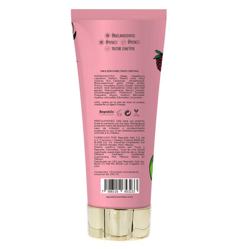 Yuya - Republic Cosmetics Emulsión Humectante Corporal "Amor, Mucho Amor"
