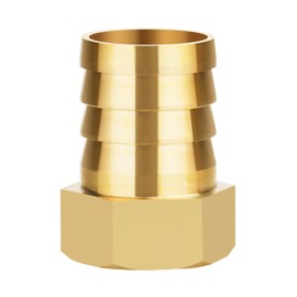 drado drado Schlaucht??lle aus Messing, Messing Schlauchanschluss Stecker Adapter 1" IG x 32mm 1 St??ck