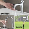 Ceaeso Faucet To Garden Hose Adapter With Aerator,Sink Faucet To