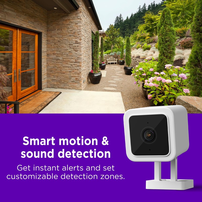 Roku Outdoor Camera for Home Security - IP65 Weather Resistance