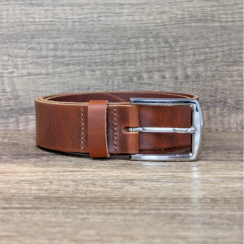 Ashford Ridge Made in England 40mm Full Grain Leather Belt
