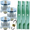 3 Pack 604214 Spindle for Hustler Raptor 52 Inch Deck