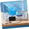 COLLBATH Tank Led Controller Led Dimmer Timing Soft Dimming Black