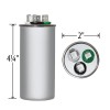 Amrad USA2222 20 + 5.0 MFD 370 or 440VAC 50-60