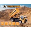 FUUY RC Dump Truck Toy for Kids - 2.4 GHz