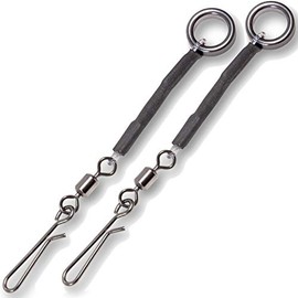 Black Cat Breaking Line Connector - 2 Catfish Swivels for Raindrops, Swivel Adapter for Buoy Mounting, Catfish Swivels for Lowering the Catfish Line