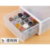Shoe Organizing Cup, Clear, S Size (2.4 x 2.4 x