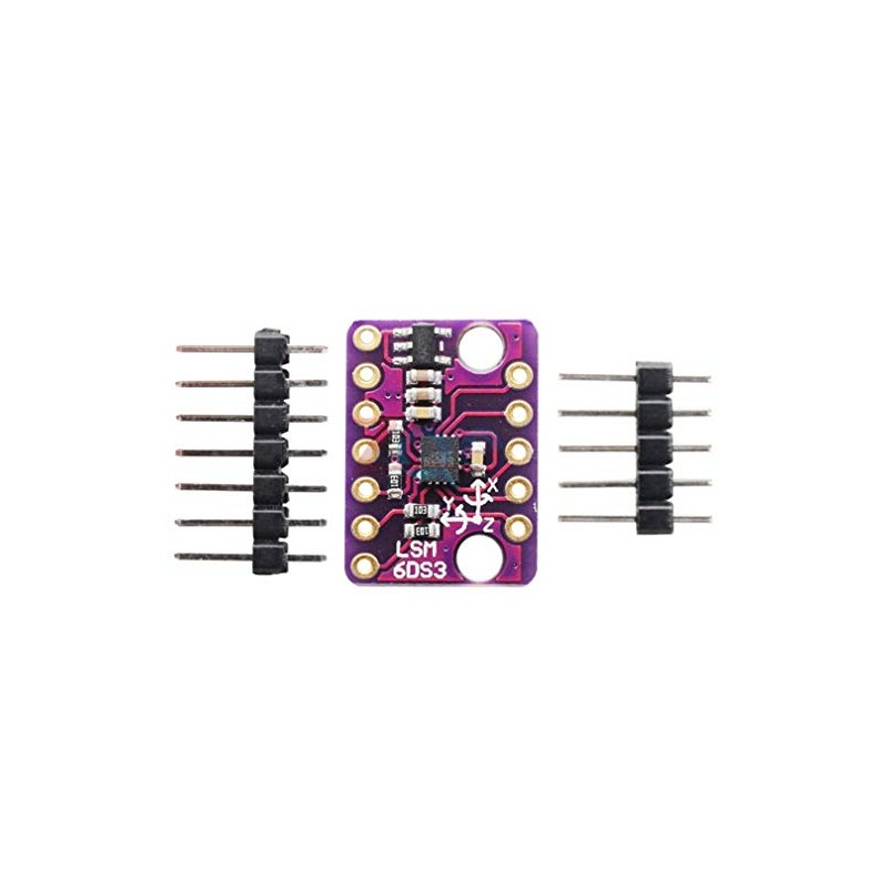 Hailege Set of 2 LSM6DS3 LSM6DS3 Accelerometer Gyro Built-in Digital