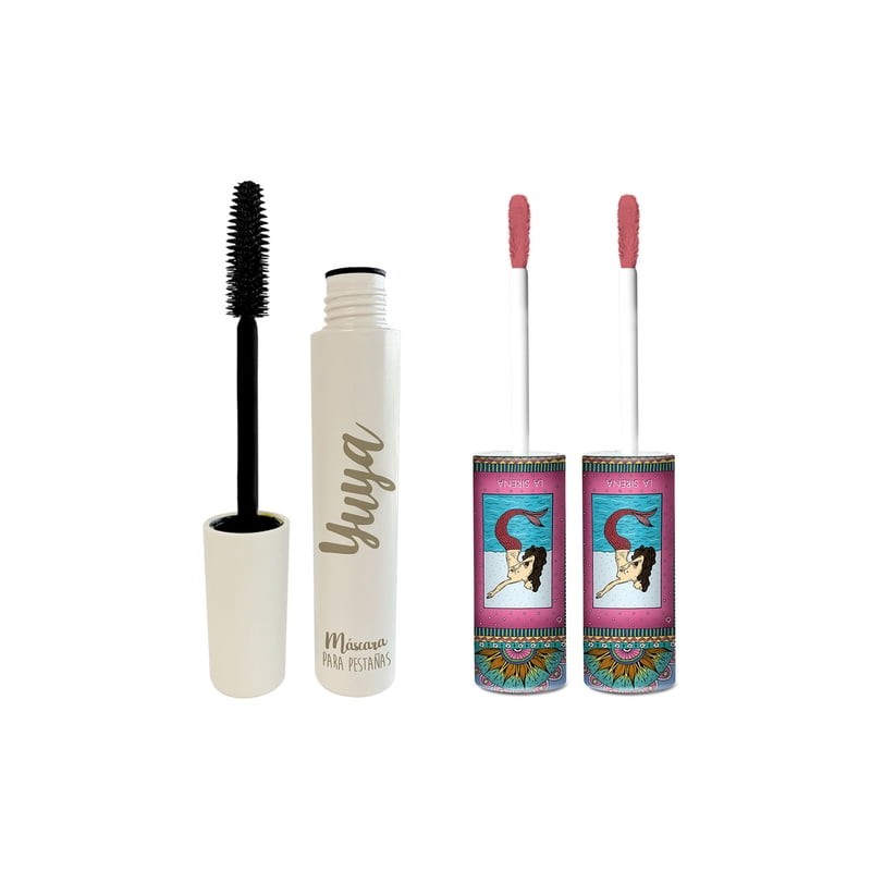 Set de máscara y Labiales Yuya