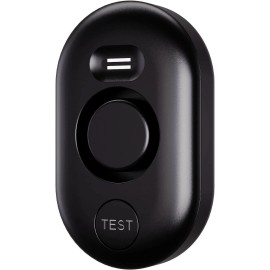 METAK Water Leak Detector Sensor Alarm: Home Flooding Monitor Smart Black