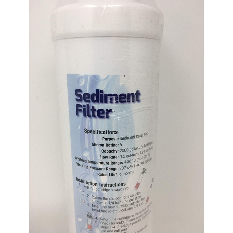 Pura 41407001 Quick Change Sediment Filter