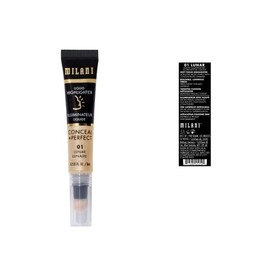 Milani Iluminador Líquido Conceal + Perfect para Mayor Brillo, Colección Face Lift - Lunar