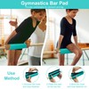 Tepemccu Gymnastics Bar, 3.1' to 5.1' Height Adjustable Horizontal Bar,