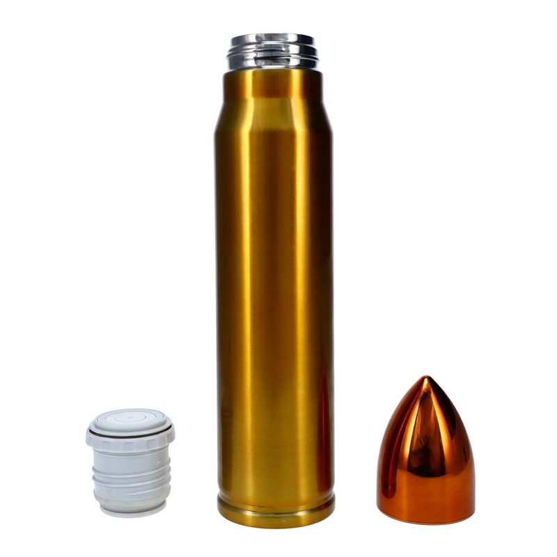 BlackCanyon Outfitters Bullet BRASSBUL - Botella de agua aislada de