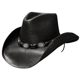 Bullhide Black Hills Western Hat Shantung Panama Black XLarge