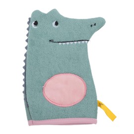 BIUDECO Cartoon Animal Shape Boys and Girls Bath Mitts Soft Baby Bath Sponge Glove for Toddler