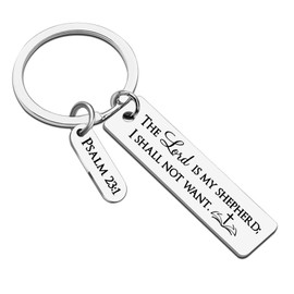 Religious Gifts for Women Christian Bible Verse Keychain Christian Birthday Gifts for Women Religious Easter Gift Christmas Gift for Sister in Christ Keychain for Friends Sister