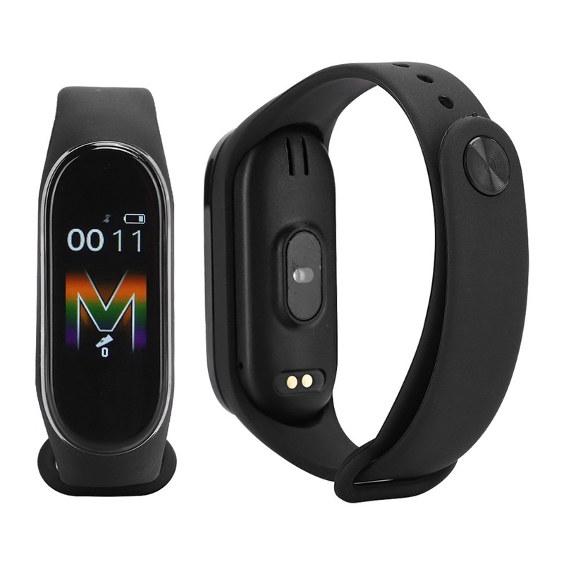 M5 Waterproof Smart Bracelet Touch Screen Step Counting Sports Band