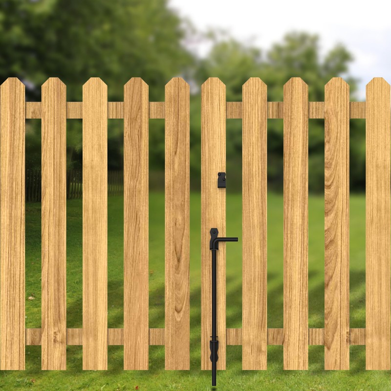 Sdstone 18 Inch Heavy Duty Cane Bolt Gate Drop Rod,Gate