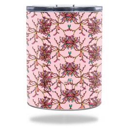 MightySkins Skin Compatible with RTIC Lowball 10 oz (2016) wrap Cover Sticker Skins Flower Crown