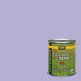 Rodda Paint CASCADIA ZERO Interior Satin Paint & Primer in One, Quart, Purple Vision