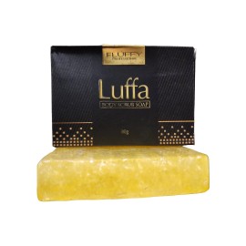 FLUFFY LUFFA Body Scrub Whitening Soap Removes Dirt And Dead Skin Cells 3 Bars