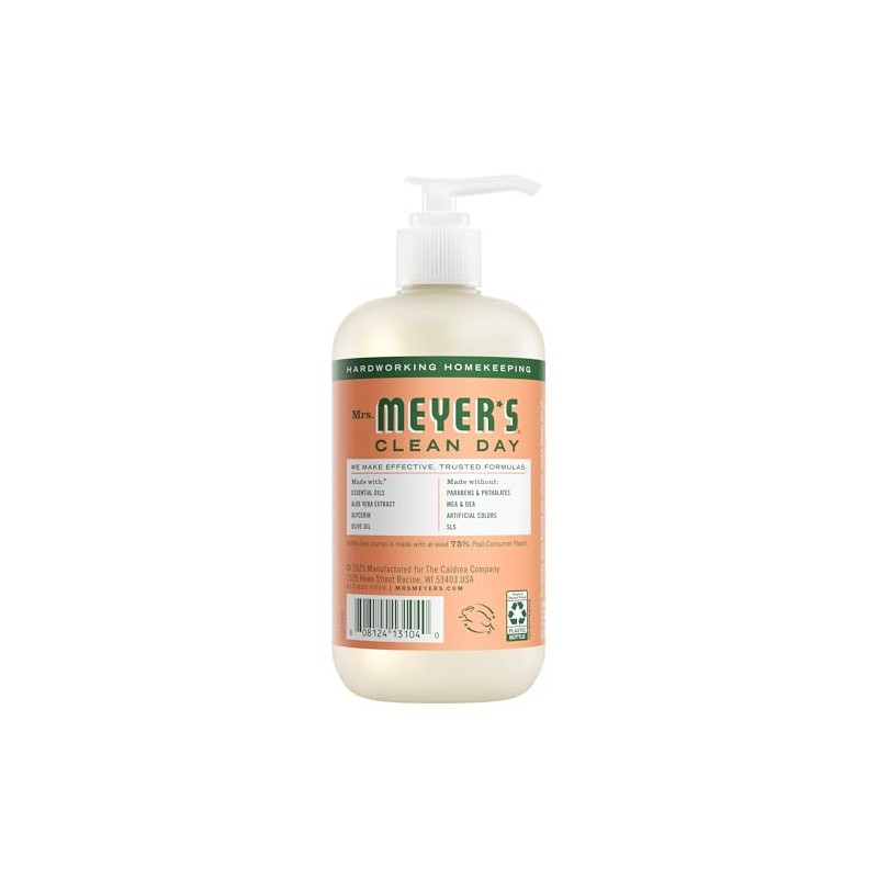 Mrs. Meyer’s Clean Day Liquid Hand Soap, Geranium Scent, 12.5