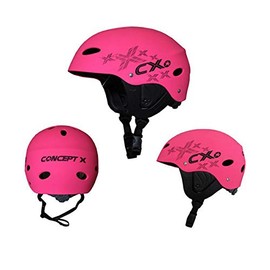 Concept X Helmet Kite Surfing Wakeboard Kayak Pink (M)