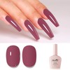 Imtiti Red Gel Nail Polish, Red Brown Gel Polish High
