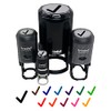Check Mark Symbol Self-Inking Rubber Stamp Ink Stamper for Stamping Crafting Planners - 1/2 Inch Mini - Black Ink