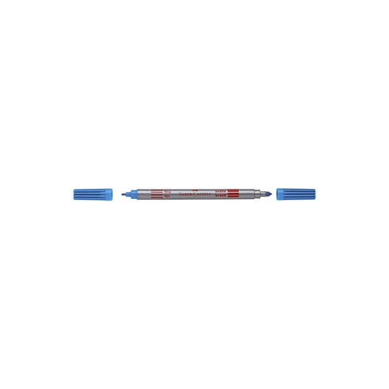 Faber-Castell 151110 - Doppelfasermaler, 10er Etui