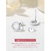 FOCALOOK Women's 925 Silver Earrings, Metal Allergy, Small Earrings, Accessories,