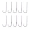 Highcraft PXJHNG004-10 PEX Support J-Hook Hanger with Nails; for 4