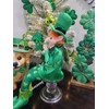 Unbranded St. Patrick's Day Posable Pixie Elf Doll Shelf Sitter