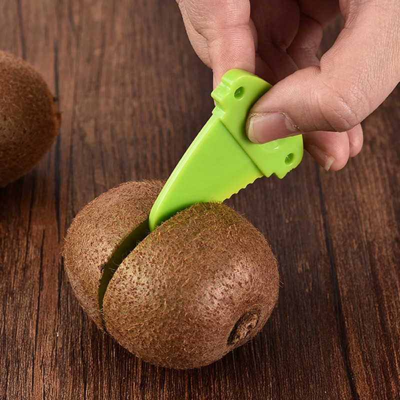Fruit Cutter Peelers for Kitchen Kiwi Fruit Peeler 2-in-1 Kiwi