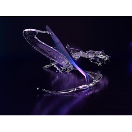 Professional Stainless Steel Tweezers Eyelash Tweezers Professional Original Vetus Multifunctional Tweezers MSC-19 by Imperial Lash ltd (Rainbow)