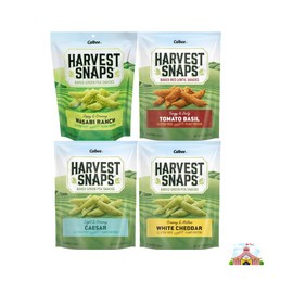 Harvest Snaps Veggie Chips Variety Pack  4 Flavors Cheddar,Caesar