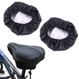 Reccisokz Pack of 2 waterproof bicycle saddle covers, bicycle saddle cover, soft bicycle saddle cover for most bicycles such as mountain bikes and trekking bikes