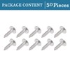 QUARKZMAN 2 x 8 mm Self-Tapping Screws x 50 Pieces