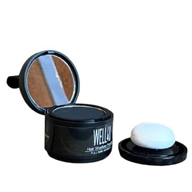 WELL4U - Haar Ansatz Puder - Make-up für Ihre Kopfhaut in 13 Farben - wasserfestes Ansatzpuder für Frau und Mann - gezielter als Kaschierspray, Kaschierstift oder div. Concealer - Hair Line Powder