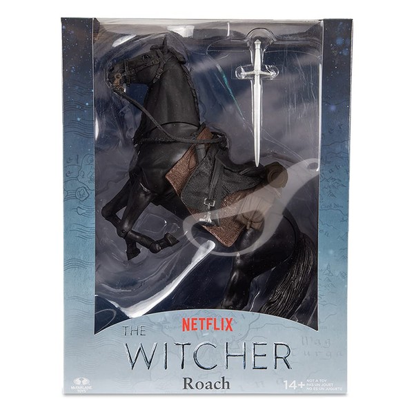 The Witcher Netflix - Megafigurine McFarlane Cheval - Ablette (Roach) - Saison 1 - TM13852